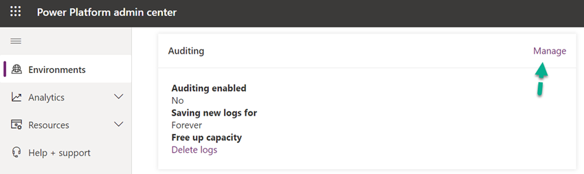 How to Enable Auditing for a Dynamics 365 CE Environment Online
